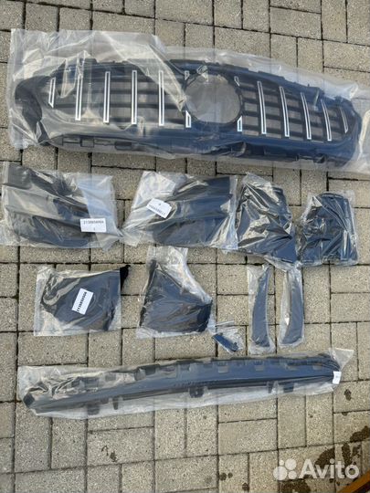 Бампер w213 рестайлинг 5.3 amg