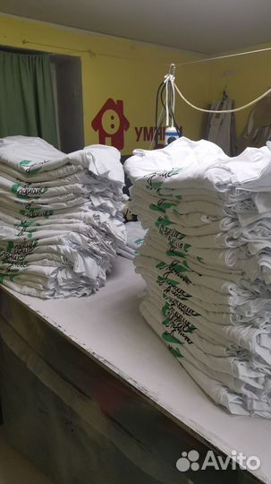 Нанесение (печать шелкография) на одежду