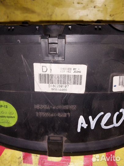 Щиток приборов Chevrolet Aveo T250/T255 F14D4 2009