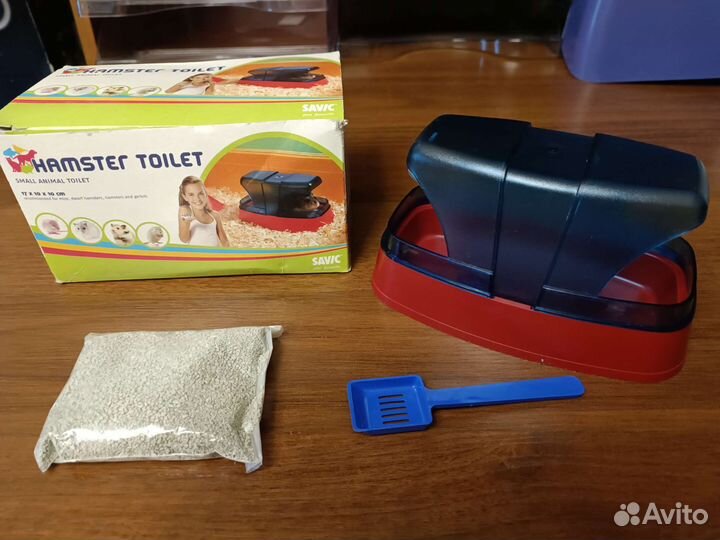 Лоток-домик для грызунов