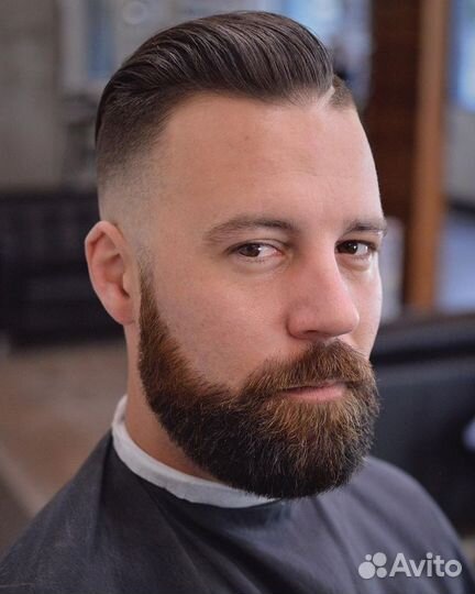 Мужская стрижка бесплатно, модель барбершоп