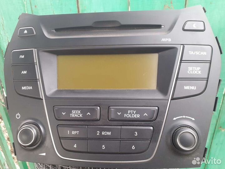 Штатная Автомагнитола Санта Фе 3