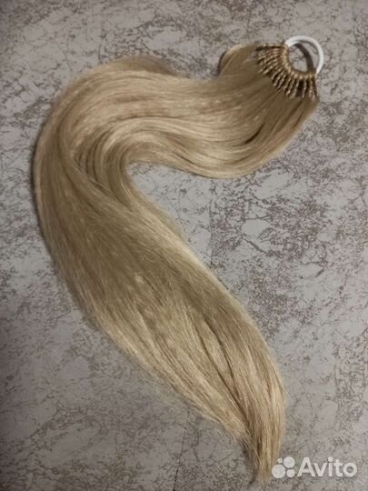 Хвост на резинке, из канекалона