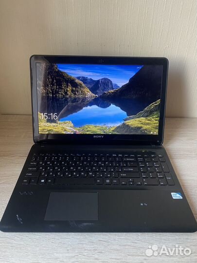 Ноутбук sony vaio