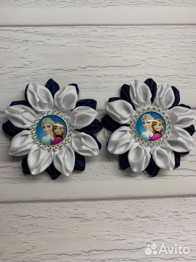 Бантики/ цветы из лент