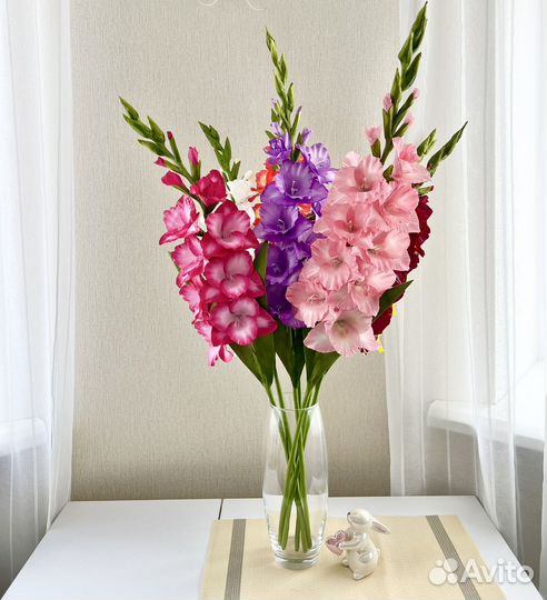 Гладиолусы из фоамирана