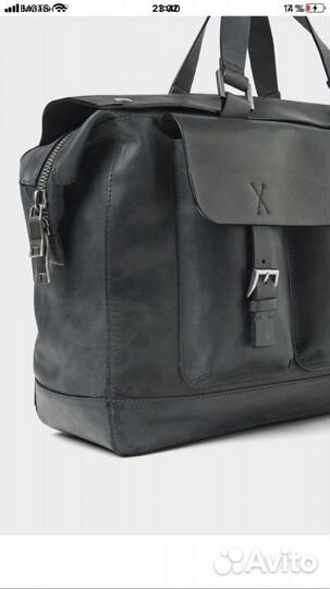 Кожаный сумка-ранец Испания нат кожа нов