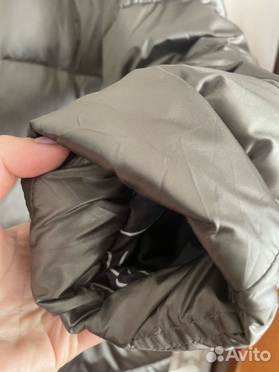 Пуховое пальто осень-зима на 56 размер, новый