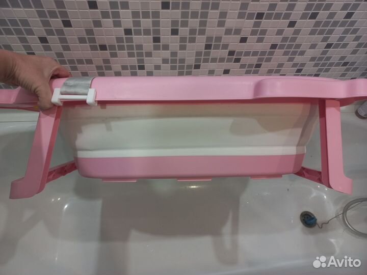 Детская ванночка для купания складная