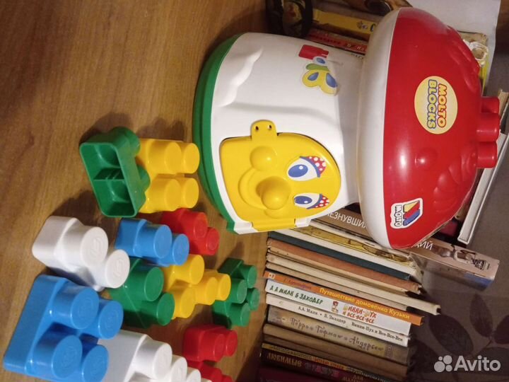 Игрушка Домик лего большое для малышей