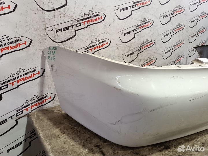 Бампер mitsubishi lancer CS1A CS2A CS3A CS5A CS6A CS7A MN161082WA задний белый, W37 XE232