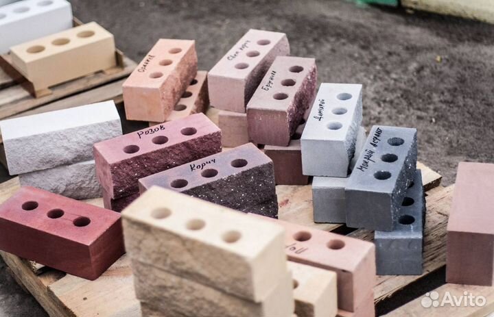 Кирпич Лицевой силикатный Тонированный от 20м3