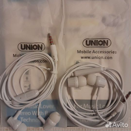 Наушники с микрофоном Union UF-32 (UF-305)