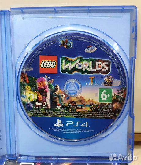 Игра Lego Worlds на ps4