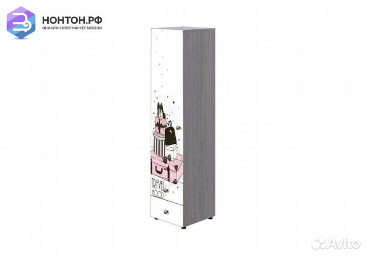 Пенал комбинированный Мийа-3А ясень шимо светлый