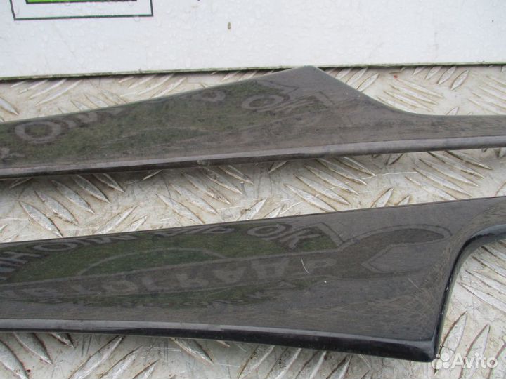 Накладка лев. дверной обшивки (дерево) MB W210 99г