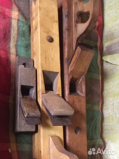 Рубанок дерево ручной/зензубель разные СССР винтаж