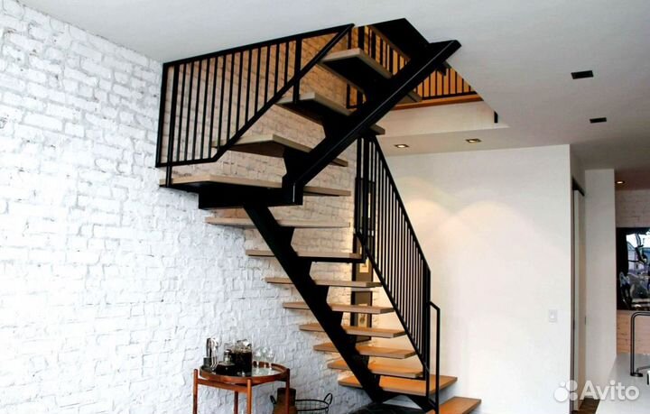 Металлические лесницы и перила дизайн 5937