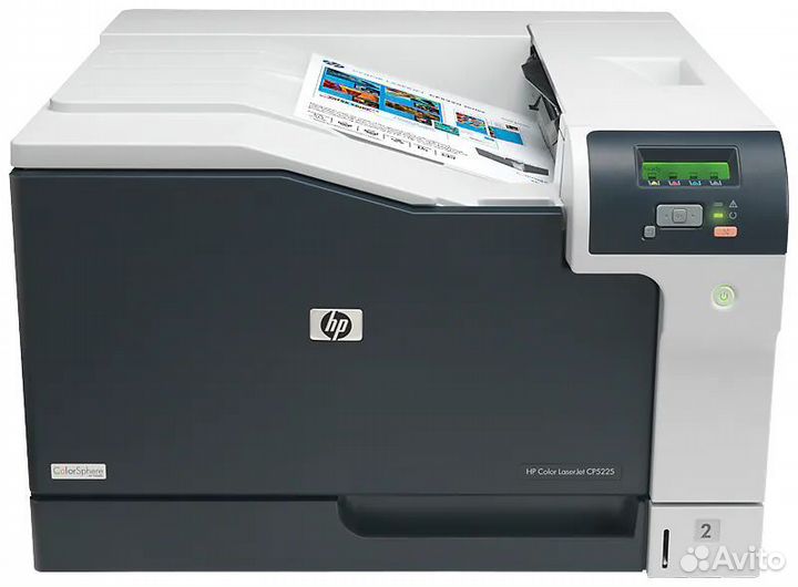 Принтер лазерный HP CP5225dn цветной A3