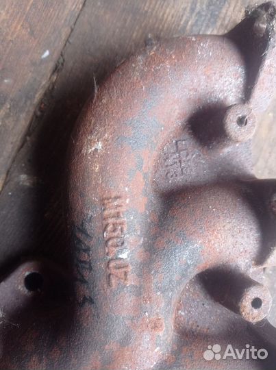 Коллектор выпускной деу матиз