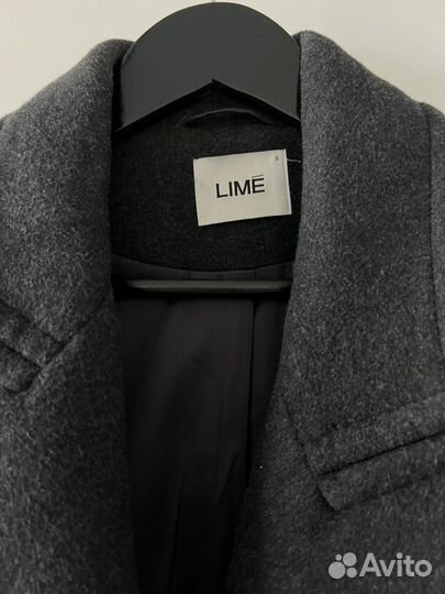 Пальто шерстяное lime