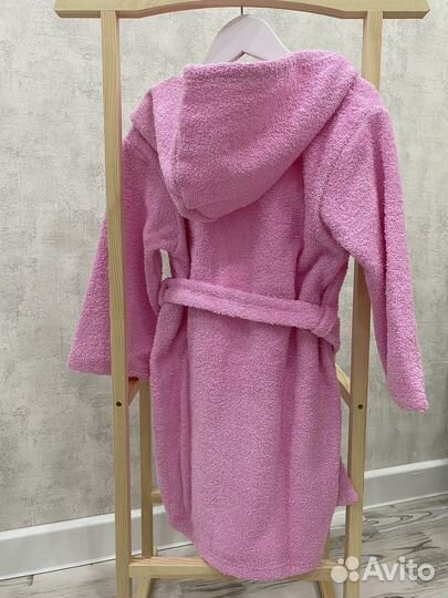 Халат махровый для девочки