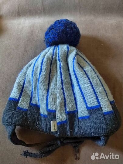 Шапка для мальчика зимняя 48-50