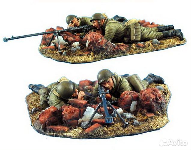 Фигуры Советских солдат 1/35. Вторая Мировая. - 3