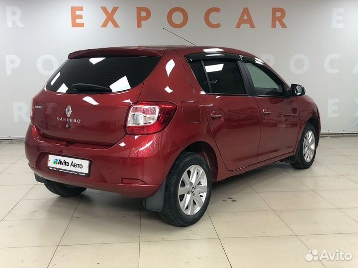 Renault Sandero 1.6 AT, 2019, 65 552 км