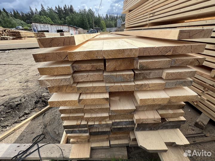 Доска обрезная 1 сорт 50х150х6000