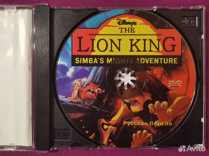 Игра Lion King:Simba's Mighty Adventure на PS1