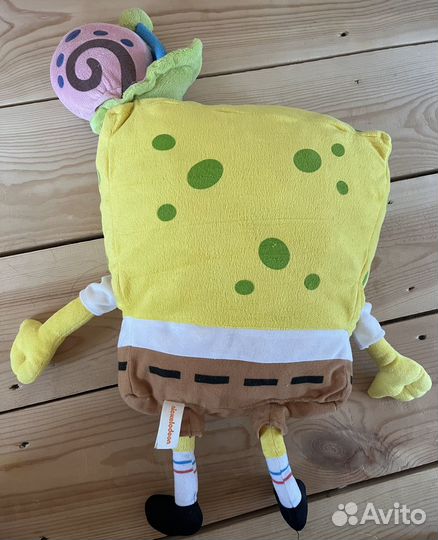 Игрушка мягкая Спанч боб и патрик