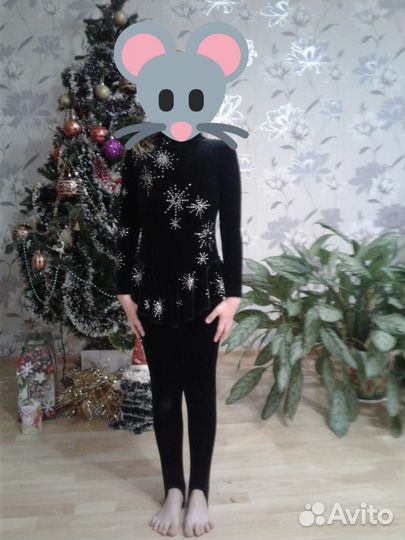 Костюм платье для фигурного катания