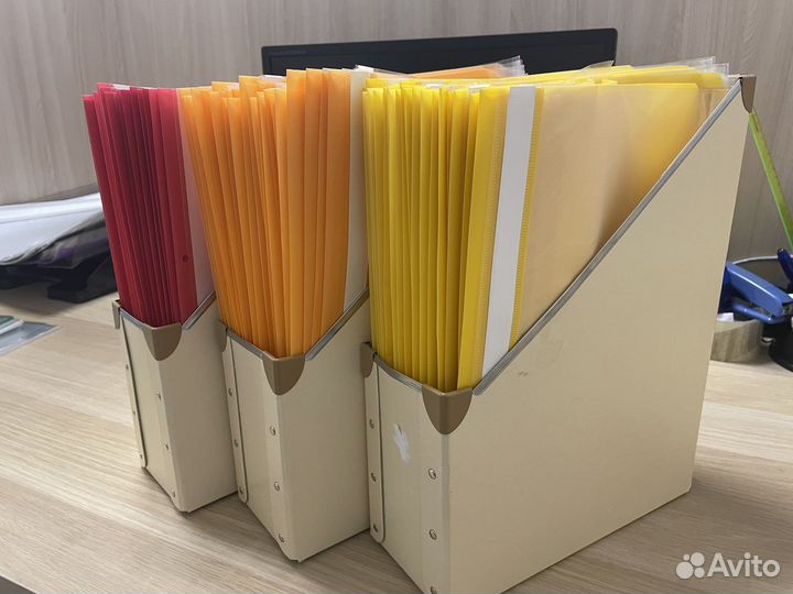 Папка скоросшиватель б/у