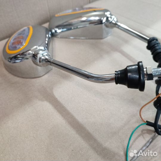 Зеркала заднего вида с поворотниками 2 шт
