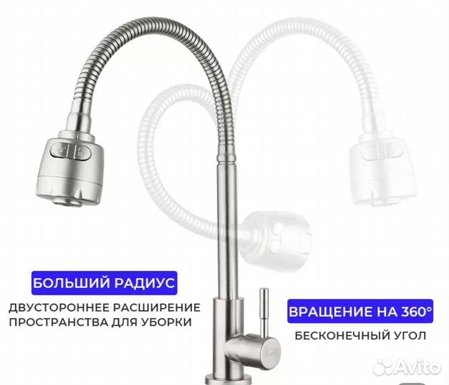 Смеситель новый Frap