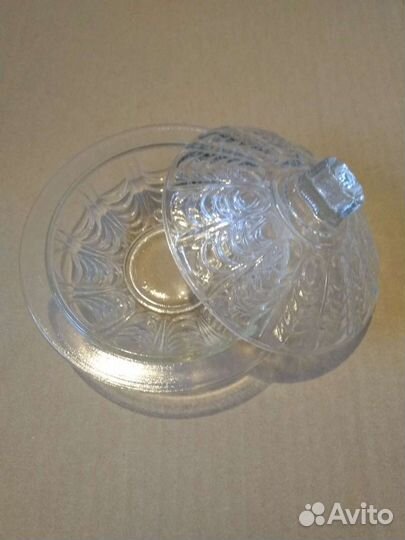Конфетницы СССР стекло