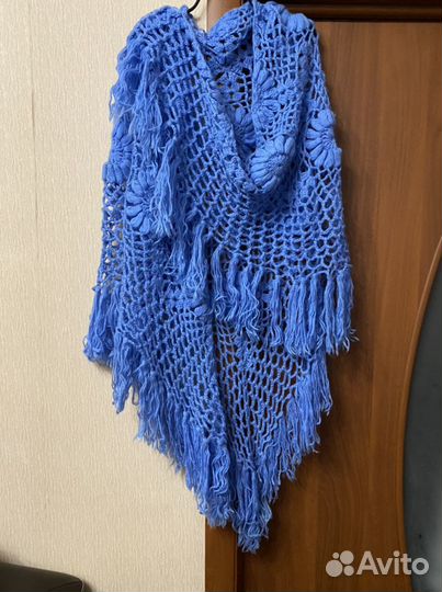 Шикарная новая яркая Стильная шаль, Hand made