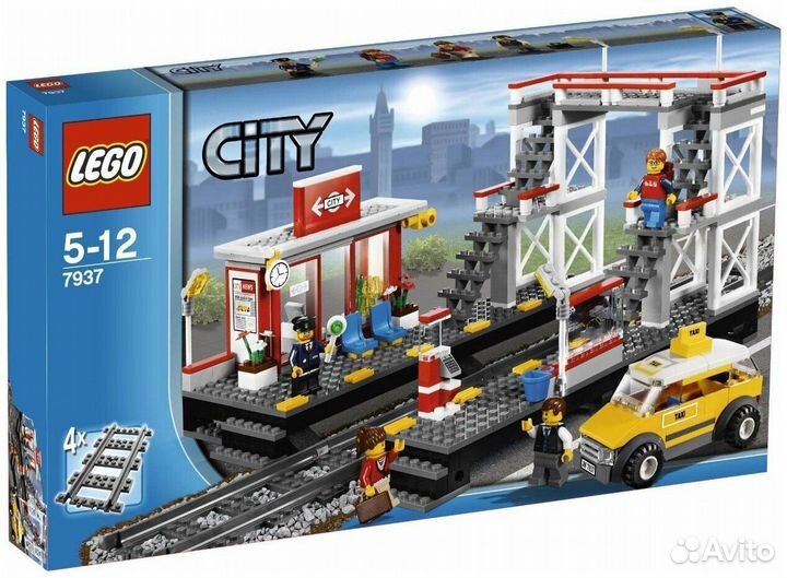 Старые наборы lego city 4204, 7937, 60151, 60064