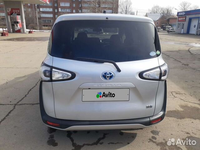 Toyota Sienta 1.5 CVT, 2017, 144 500 км