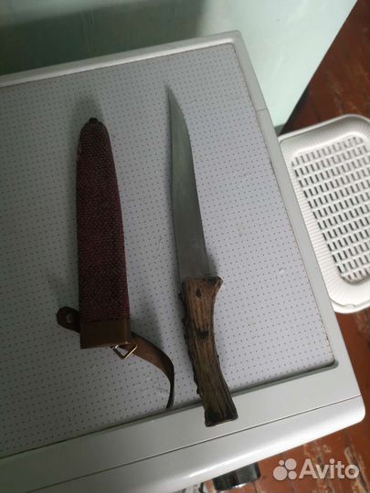 Нож охотничий ручной работы