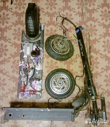 Запчасти на Kugoo Max Speed электросамокат