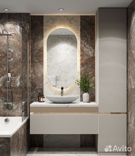 Мебель для ванной комнаты на заказ