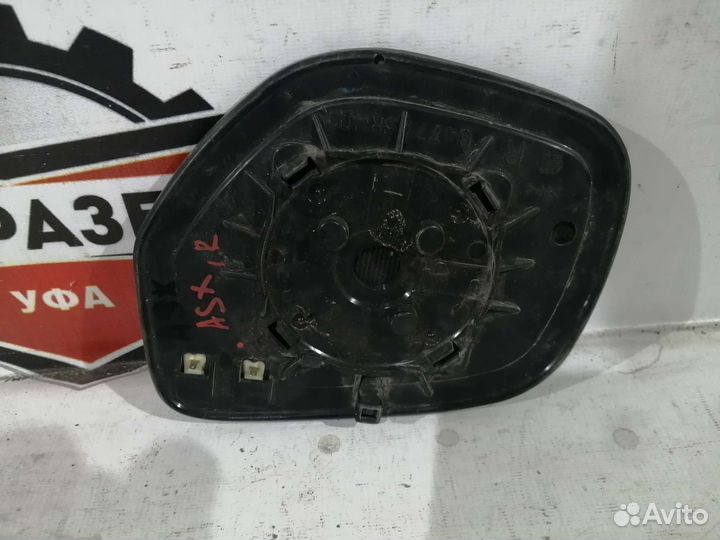 Зеркальный элемент правый лев руль mitsubishi asx