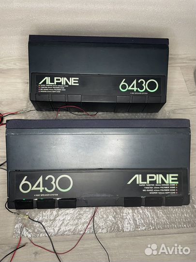 Корпусные JDM динамики Alpine 6430