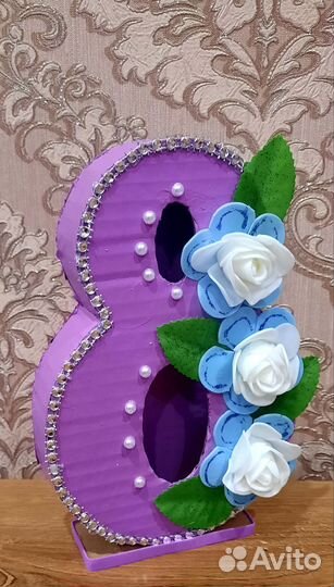 Поделка на 8 марта в сад/школу