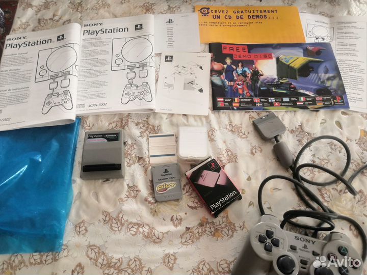 Оригинальные аксессуары playstation 1