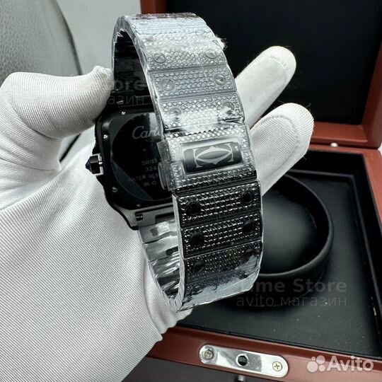 Cartier Santos Swiss Мужские часы premium