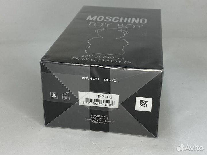 Туалетная вода moschino Toy Boy