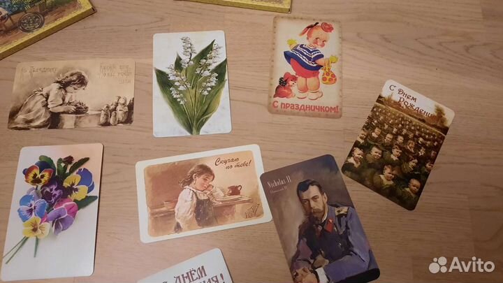 Набор открыток Старинные открытки Даринчи, репринт